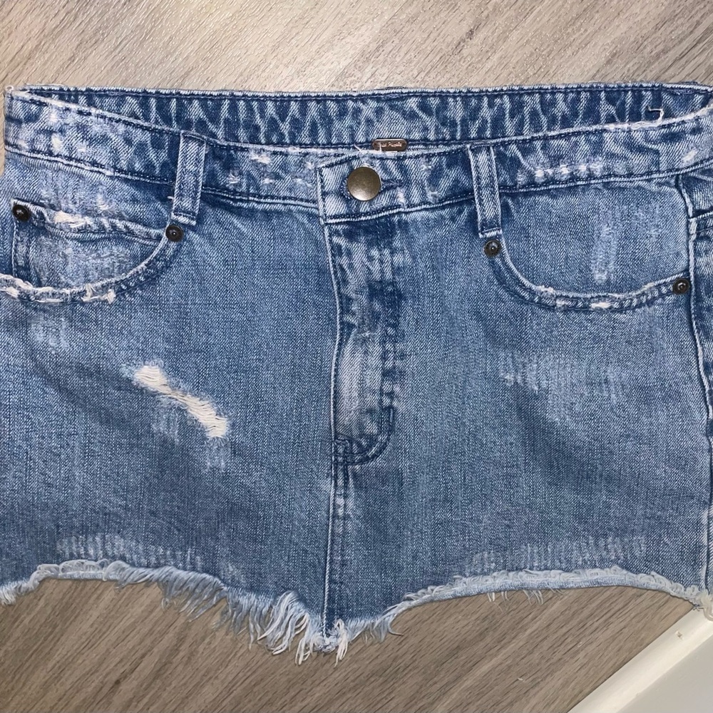 Vintage free people mini skirt
